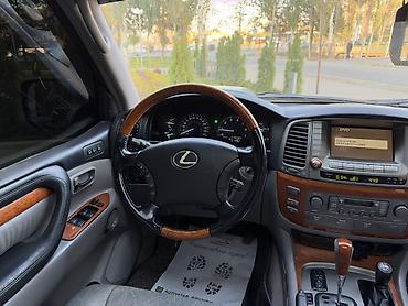 сапок ош: Lexus LX: 2004 г., 4.7 л, Автомат, Газ, Жол тандабас — 10