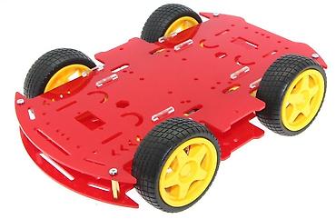 ucuz oyuncaqlar: Kateqoriya: Robot Dəstləri > Robot Gövdələri Məhsul: 4WD Mobil — 1