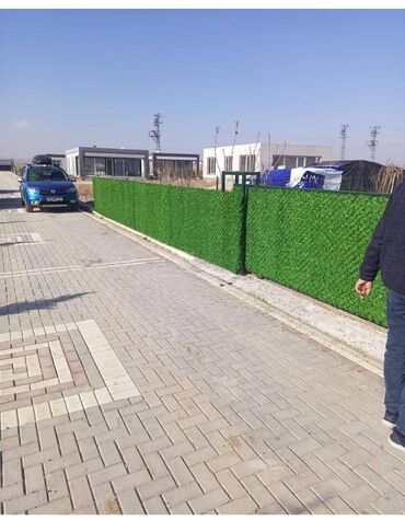 Bağ və bostan üçün digər məhsullar: Yaşıl dekorativ hasar-çim çit-setka qazon. Şirkətimiz tərəfindən — 9