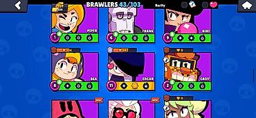 pes 13 oyun: Brawl Stars oyun hesabı – “COBRA” - Kubok sayı: 5238 - Profil nişanı — 4