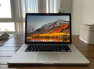 купить ноутбук бу: Ноутбук, Apple, 16 ГБ ОЗУ, Intel Core i7, 15.4 ", Б/у, Для работы, учебы, память SSD