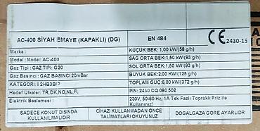 turk sobalari: Qaz plitəsi Yeni — 8