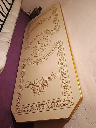 Mebel: Qonaq otağı üçün, İşlənmiş, Açılmayan, Oval masa, 6 stul — 1