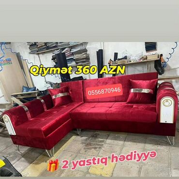 Divanlar: Künc divan, Yeni, Açılan, Bazalı, Parça, Şəhərdaxili pulsuz çatdırılma — 17