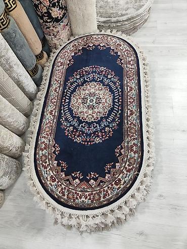 gilan tekstil: Oval xalça – klassik şərq naxışları - Forma: oval - Rəng palitrası — 1
