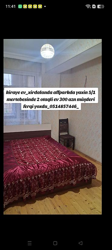 Kiraye ev_xirdalanda affparkda yaxin 5/1 mertebesinde 2 otaqli ev 300 lalafo.az -da Kiraye ev_xirdalanda affparkda yaxin 5/1 mertebesinde 2 otaqli ev 300