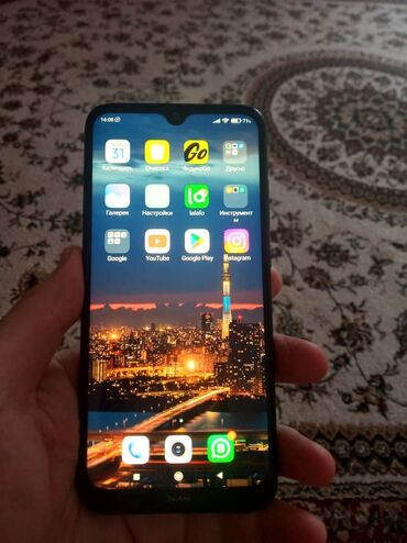 Redmi: Redmi, Redmi Note 8T, Б/у, 32 ГБ, цвет - Серый, 2 SIM