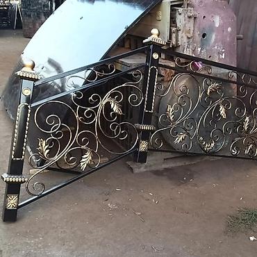 Изготовление перил: Изготовление перил Материал: Кованное железо, Наружные, Бесплатный замер — 197