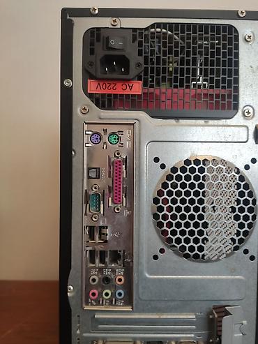 Masaüstü kompüterlər və iş stansiyaları: Xüsusiyyətləri: Ana plata-Asus P5KPL/1600 DDR2 Processor-Pentium Dual — 5