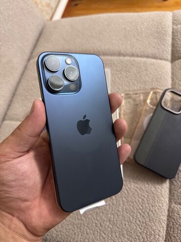 айфон 16 про купить бишкек: IPhone 15 Pro Max, Колдонулган, Куту, 86 %