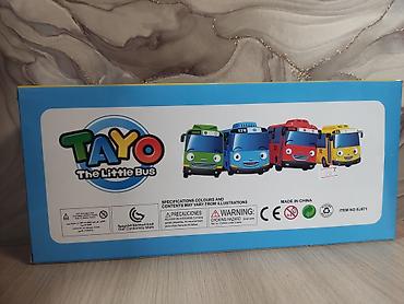 baby time: Набор игрушечных автобусов Tayo The Little Bus (масштаб 1:43) - — 4