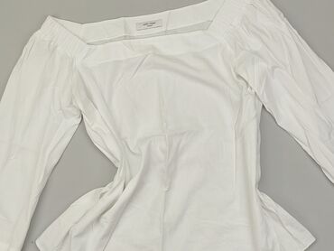 białe bluzki hm: Bluzka M (EU 38), stan - Idealny