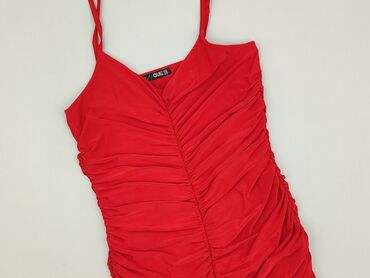 czerwona obcisla sukienki: Women`s dress, size XL (EU 42)
