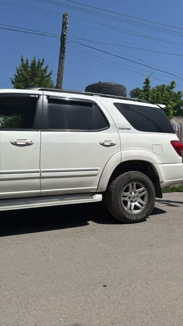 таета фуранер: Toyota Sequoia: 2005 г., 4.7 л, Автомат, Бензин, Жол тандабас