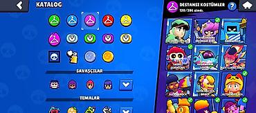brawl stars 2: Brawl Stars hesabı – zəngin kosmetik və resurslarla Xüsusiyyətlər: - — 3