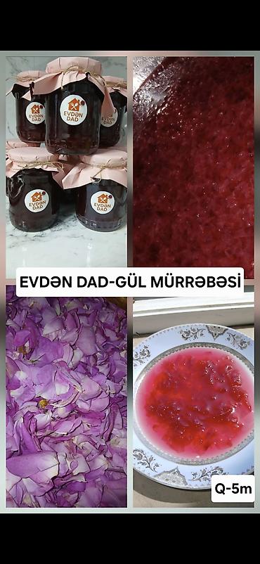 mürəbbə: EVDƏN DAD – təbii ev məhsulları - Gavalı döyməci: Yarılıb dilimlənmiş — 5