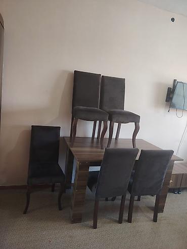 Digər mebel: SvncStol,6 stulla satılır 270 azn.Stol açılır.Dəst yaxşı — 1
