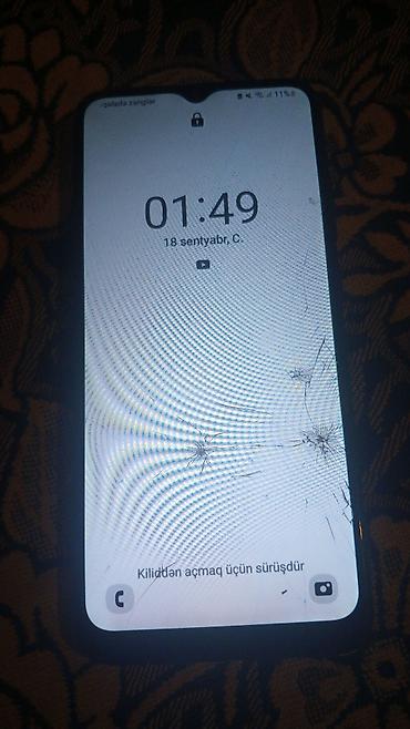 ikinci el ayfon 12 pro max: Samsung Galaxy A02 S, 32 GB, rəng - Mavi, Qırıq — 3