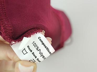 bordowe: Sukienka damska, rozmiar L — 5