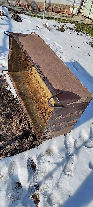 КУНы: Металлический ковш-отвал,бак.75=563см³=563л. или обмен на балон с СО2 — 1