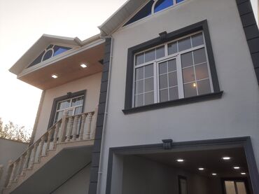 Həyət evləri və villaların satışı: Satılır: təzə tikili həyət evi - Müasir layihəli iki mərtəbəli həyət — 3