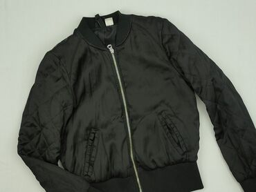 tk maxx kurtki zimowe damskie: H&M, Kurtka bomberka damska, rozmiar S