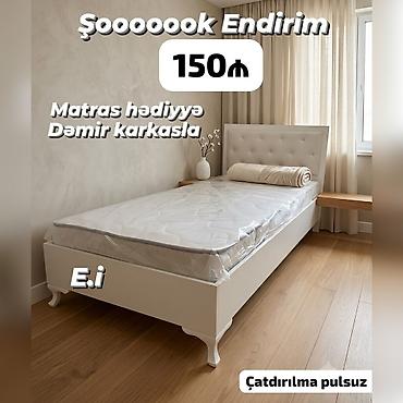 Çarpayılar: Yeni, Təknəfərlik çarpayı, Matras ilə — 2