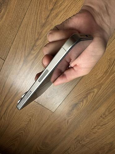 Мобильные телефоны и аксессуары: IPhone 15 Pro, Б/у, 512 ГБ, Natural Titanium, Зарядное устройство, Защитное стекло, Чехол, 87 % — 3