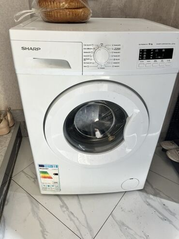 yarimaftomat paltaryuyan: Paltaryuyan maşın Sharp, 6 kq, Avtomat, Qurutmasız