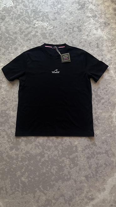 poul shark: Мужская футболка, XL, 2XL, Paul Shark, Новый, цвет - Черный, Самовывоз — 1