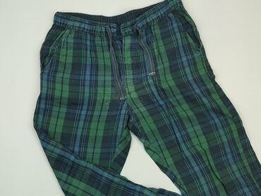 spódnice plisowane w kratę: Material trousers, H&M, M (EU 38), condition - Good