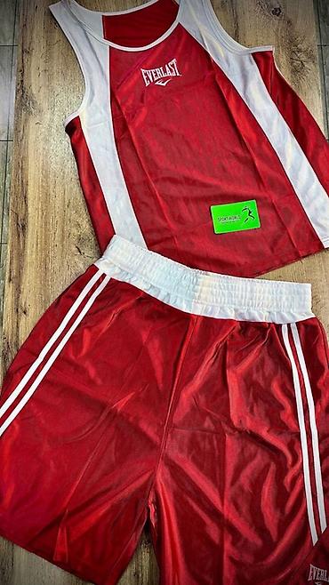 футболки everlast: Мужской спортивный костюм, Все размеры, Nike, Новый, цвет - Красный, Самовывоз — 2
