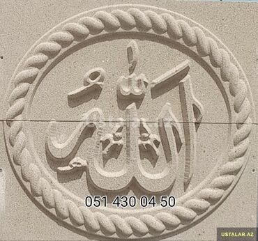 Dekorativ daşlar: Məhsul: Təbii daşdan dekorativ elementlər və balyustrad detalları — 26