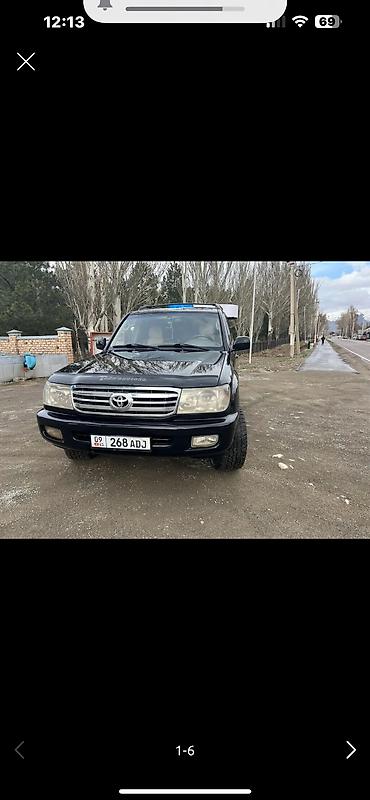 black vision: Toyota Land Cruiser: 2000 г., 4.7 л — 1
