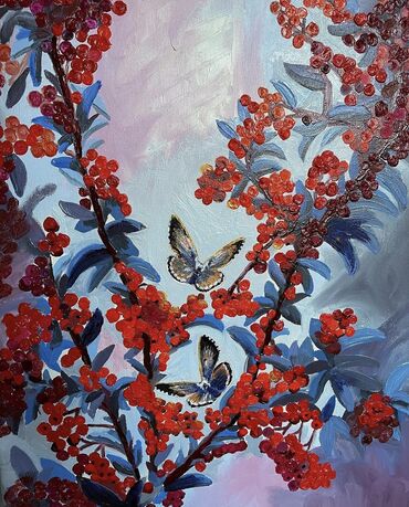 slike na platnu: “Butterfly in love”
Teh. Ulje na platnu
40x60cm