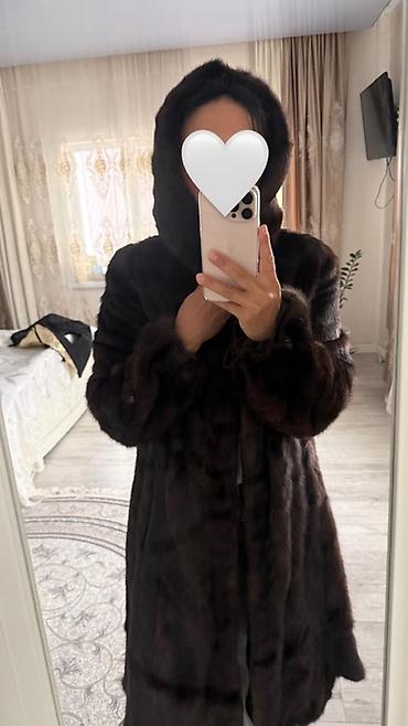 nike tech flecce: Шуба, Норка, Длинная модель, С капюшоном, Стандарт — 2