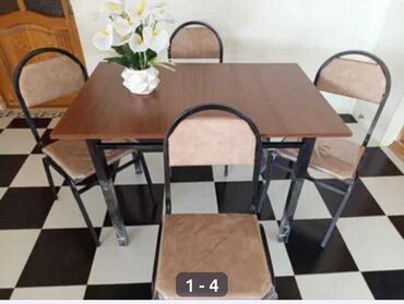 Masalar: Qonaq masası, Yeni, Açılmayan, Laminat, Kvadrat masa — 7