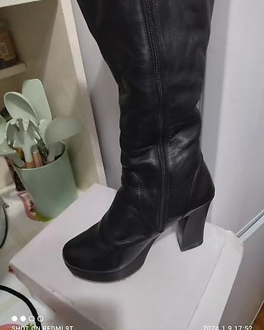 термо ботинка: Сапоги, 38, Balenciaga, Новый, цвет - Черный, Платная доставка, Самовывоз — 2