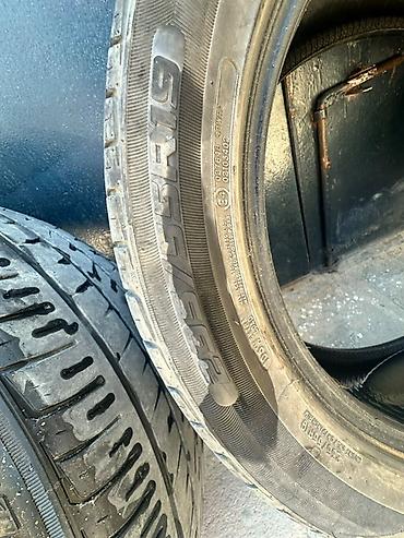 bmw e36 kapot: 4 ədəd teker satilir . Olculeri : 235.55.19. Tekerin 1 ededi zedelidi — 6