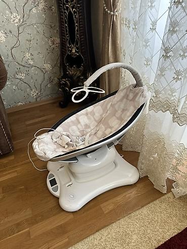 çilek beşik: Uşaq avtomatik beşik-swing - Brend/model: 4moms mamaRoo (elektron — 3