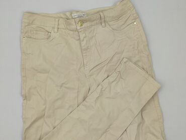 legginsy woskowane: F&F, Spodnie materiałowe damskie, rozmiar M