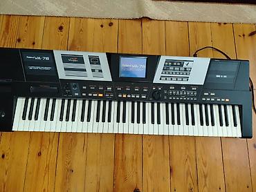 korq pa 80: Roland VA-76 arranger klaviatura - 76 klavişli, aftertouch dəstəyi — 2