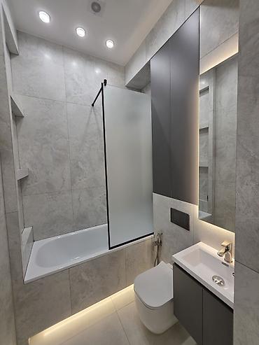 авангард квартиры: 2 комнаты, 80 м², Асанбай мкр Элитка, 12 этаж, Дизайнерский ремонт — 10