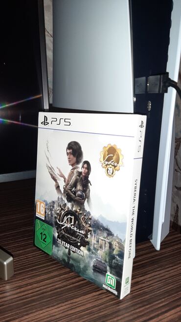 playstation 5 купить в баку: Syberia: The World Before 20 Year Edition для PS5 В отличном состоянии