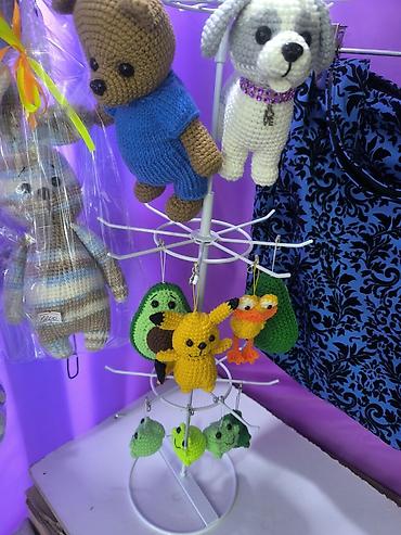 kipling monkey: Вязаные брелоки‑амигуруми Манаса 7/1 - Ручная работа крючком из — 3