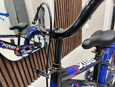 фингер бмх: Детский велосипед BMX в черно-синем цвете. Яркий и практичный вариант — 6