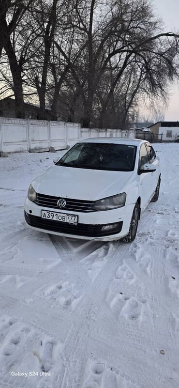 тел з: Volkswagen Polo: 2015 г., 1.6 л, Типтроник, Бензин, Седан