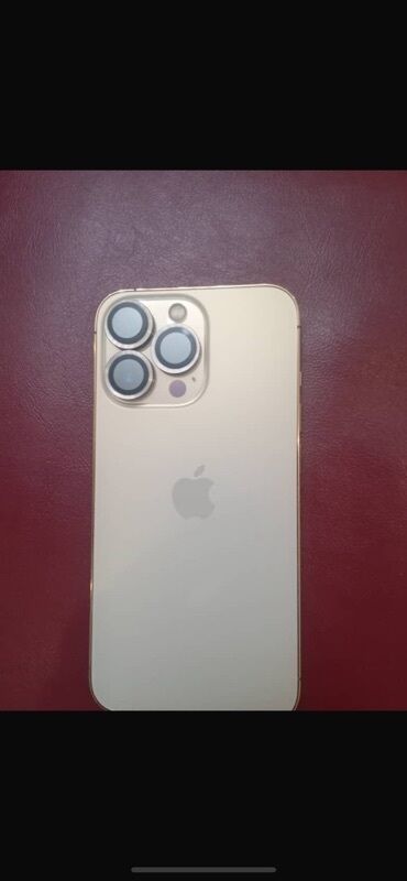сотовые телефоны: IPhone 13 Pro, Б/у, 256 ГБ, Золотой, 87 %
