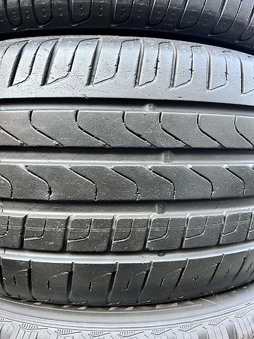Шины: Шины 235 / 45 / R 17, Лето, Б/у, Пара, Германия, Pirelli — 2