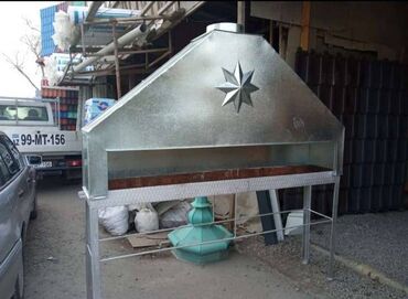 Restoran manqalları: Kabab Manqallari ve Havalandirma Zontlarin Hazirlanmasi, Her Ölçüde ve — 1